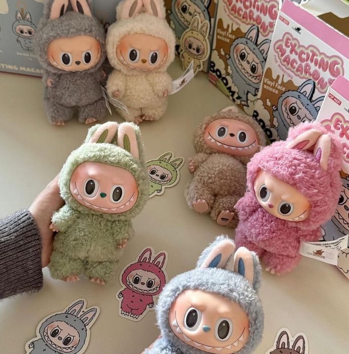 Labubu exciting macarons Лабубу доставка 24/7