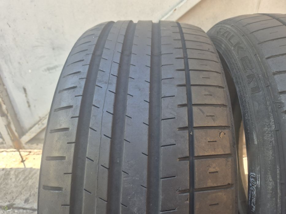 2бр летни гуми Фалкен/ 245-40-19/2018г/5мм грайфер/ Ръмфлат/ с борд/