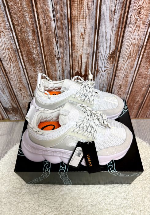 36-43 Versace Chain White