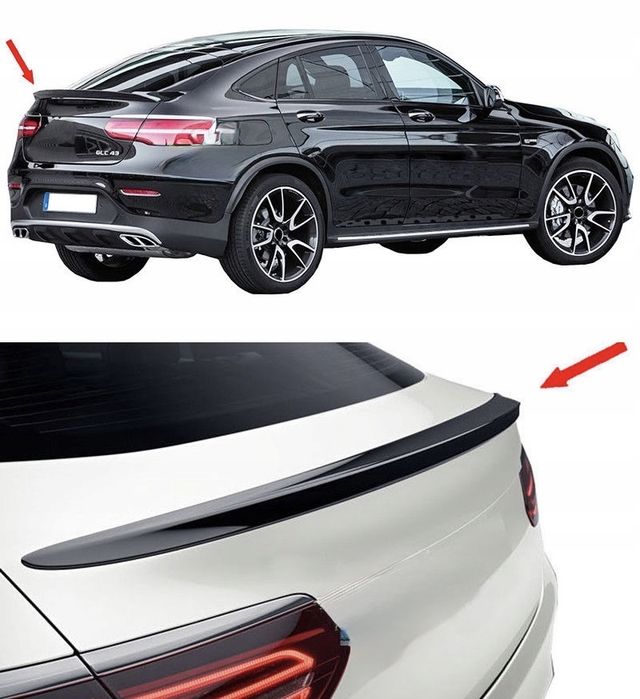 Спойлер лип за багажника – Mercedes W253 GLC Class (2016-2018) Coupe
