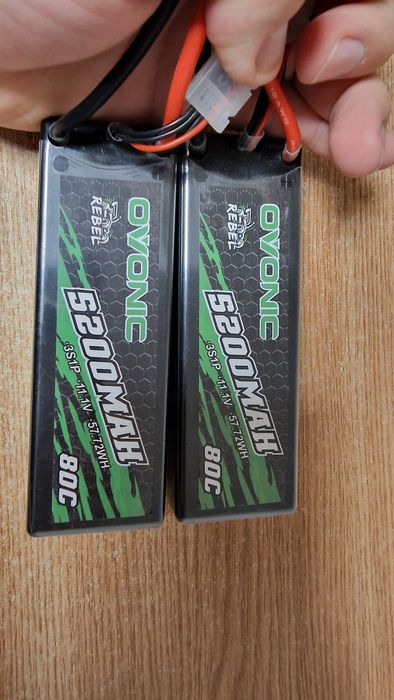 Vand un set de baterii 3s 5200 mah ovonic ca noi