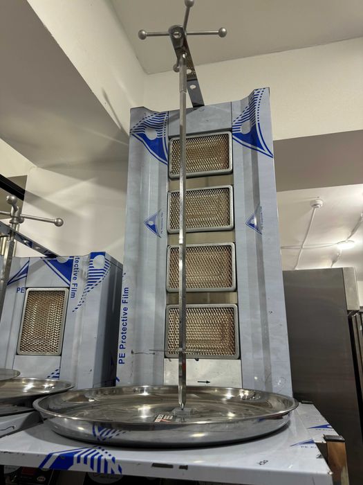 Шаурма аппарат лаваш донар гўшт илиш учун газ электр оптом нарх