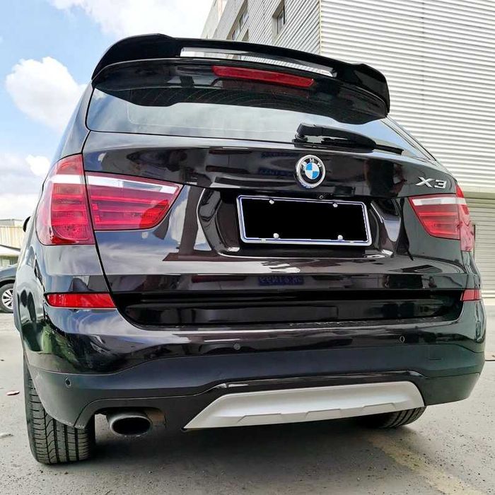Eleron Luneta Lip Portbagaj Spoiler M pentru BMW X3 F25, Negru Lucios