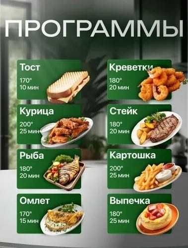 Аэрогриль OULEMEI 6.5 л белый