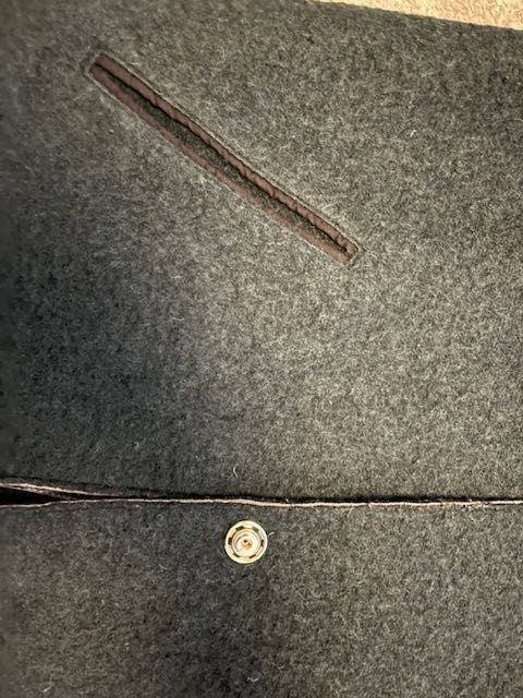 Palton scurt din lana, marimea 36-38