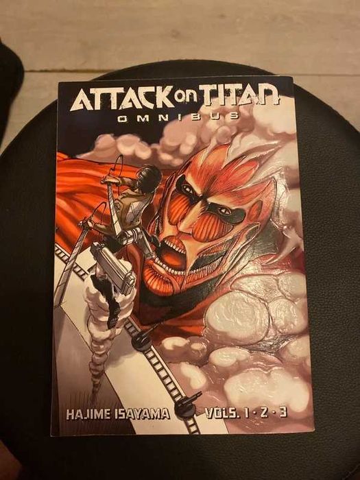 Manga Attack On Titan vol 1-2-3 All in one