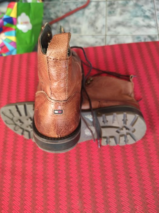 Ghete din piele 100% HILFIGER, nr. 42