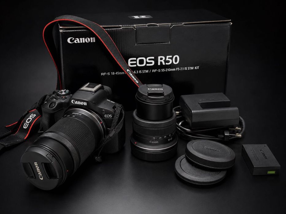 Canon eos R50 + RF 18-45mm