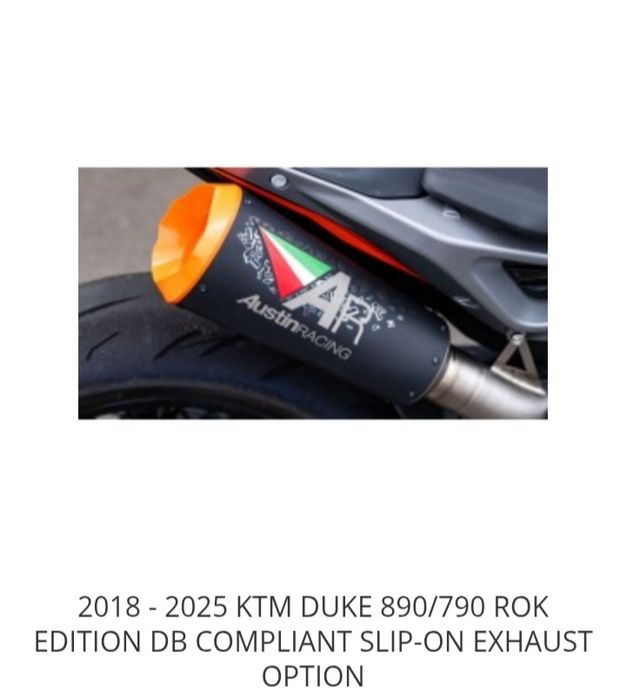 KTM DUKE 890/790 rok edition