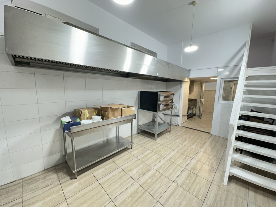 Spațiu comercial 153 mp de închiriat, pizzerie,restaurant, cafenea