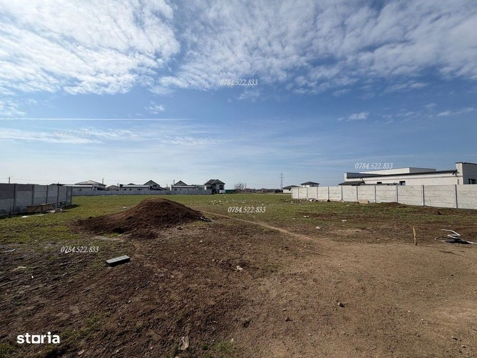 Teren intravilan GAZ si CURENT in comuna Berceni Ilfov