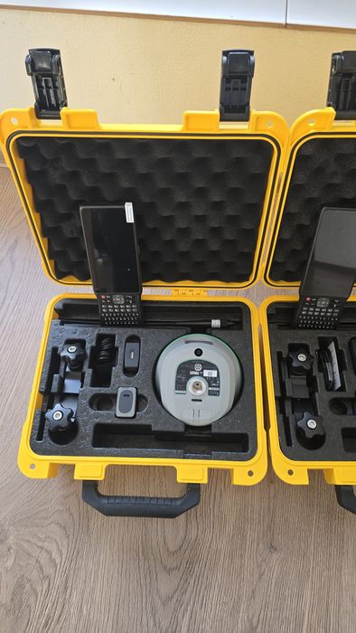 Sistem Rtk GPS KanQ super laser 100 m, 2Camere AlphaGeo South Emlid Me