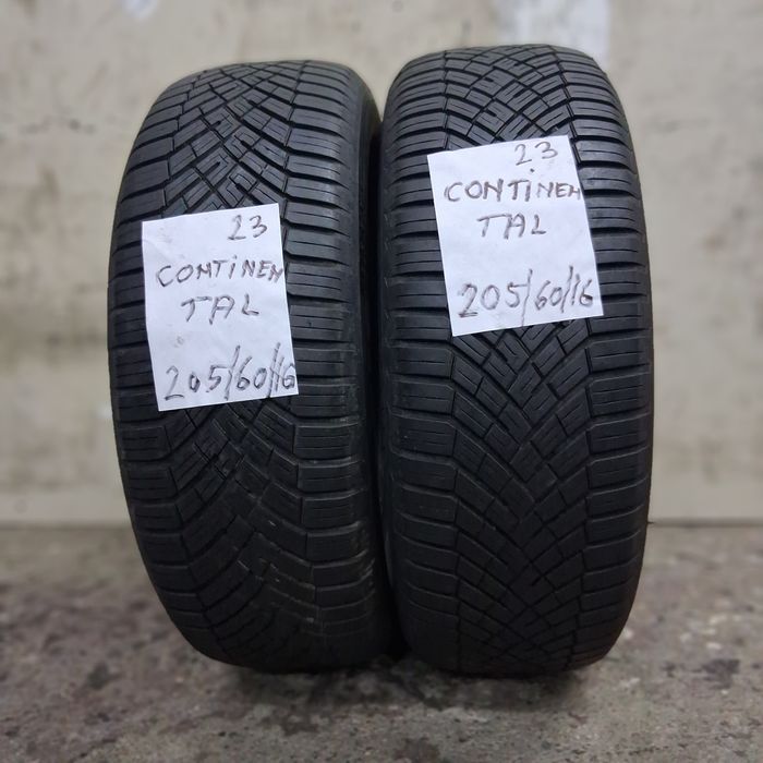 2×205/60/16 M+S.CONTINENTAL 2023.Stare excelenta.
