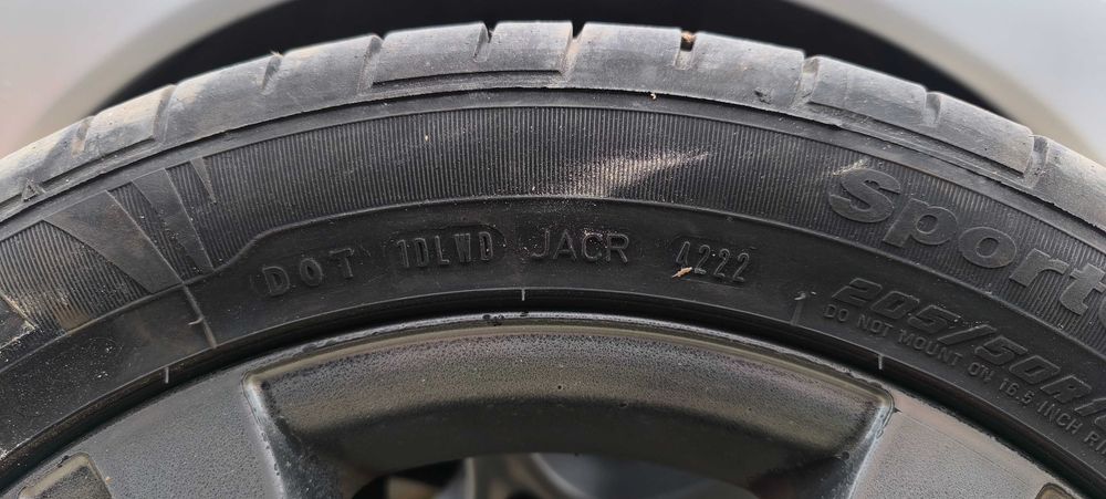 Оригинални джанти Toyota 16" 5x100 ET39 с гуми Fulda SportControl 205/50 R16