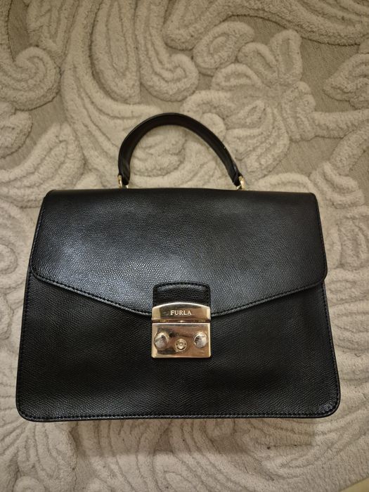 Geantă Furla Metropolis Neagra – originală