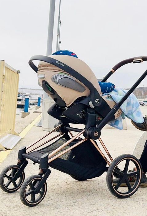 Cybex Priam 4, с дизайнерски кош