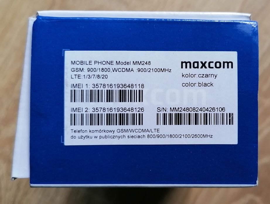 Maxcom MM248 Dual SIM