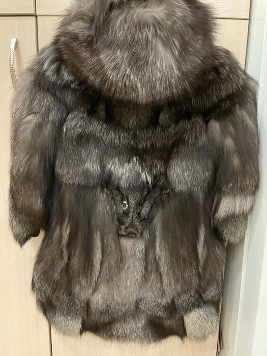 Шубка чернобурка