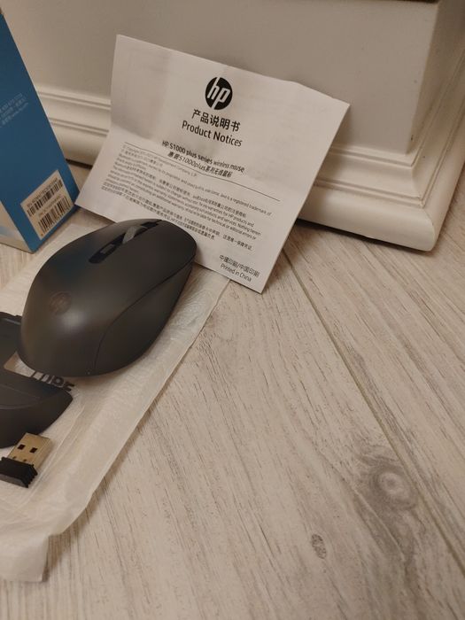 Мышь HP S1000 Plus беспроводная.