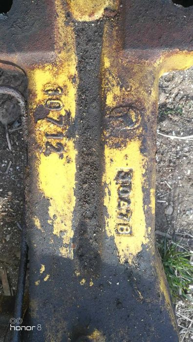 Заден мост - багер Komatsu Wb93