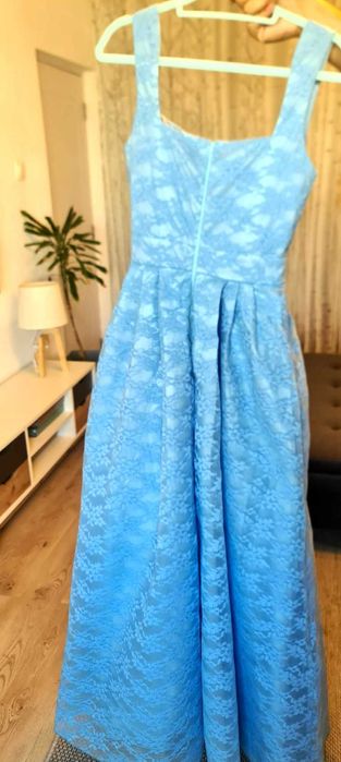 Rochie Albastra Atmosphere Fashion - Pentru Ocazie de Nasa Nunta Botez