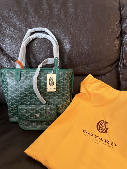 Зелена чанта G*oyard