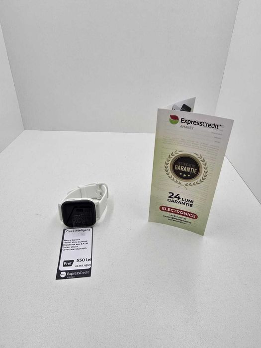 Smartwatch Garmin Venu SQ music (Ag25 Belvedere B.42445.1)-Garantie 2 Ani!