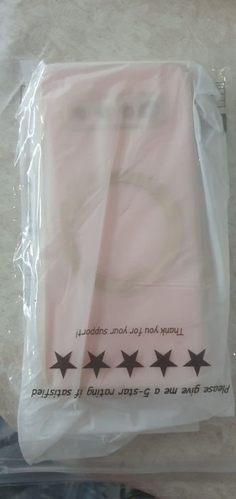 Чехол розовый на sumsung S10