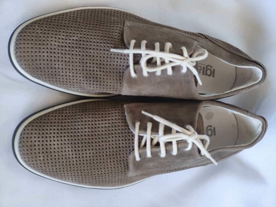 Igi&Co, мъжки обувки естествена кожа, номер 43