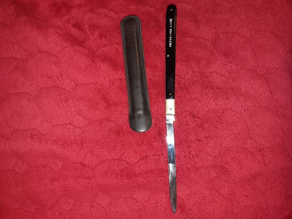 Стар нож за плодове hermann laue solingen