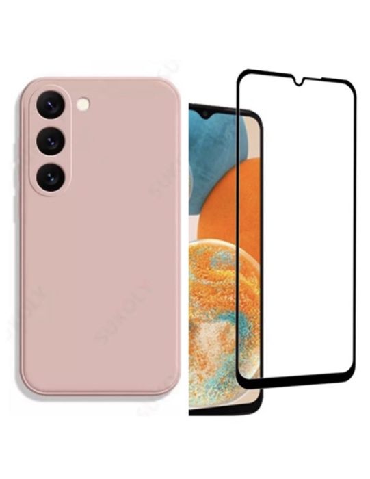 Samsung A52/A53/A54/A55/A56 Husa Catifea Inside + Folie Sticla Premium