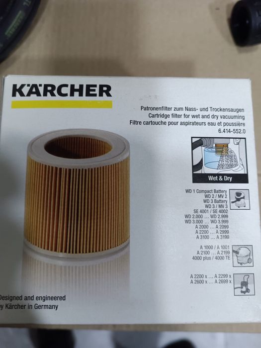 Порошок фильтр для керхер karcher