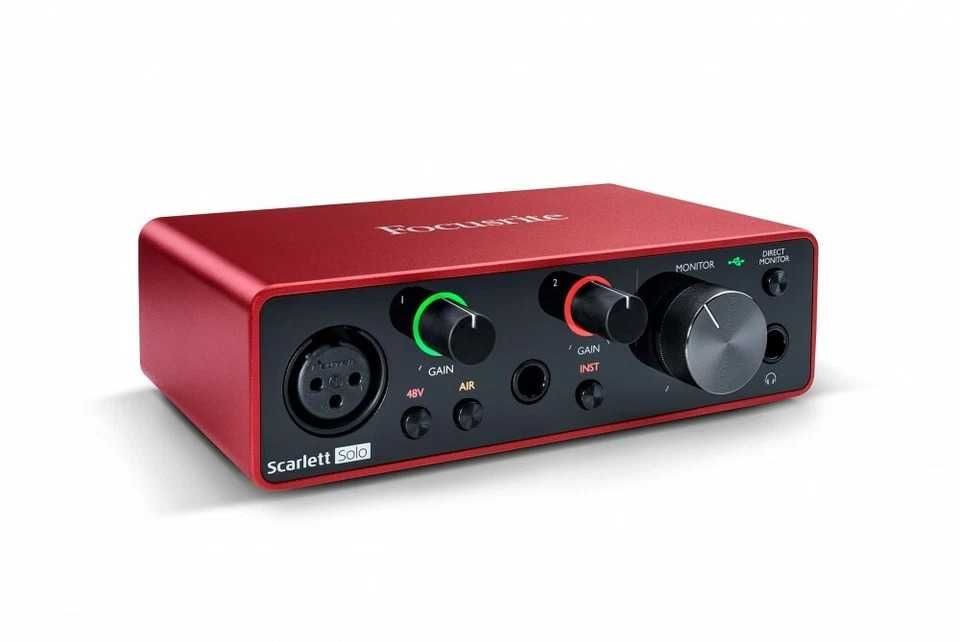 Kit Complet Focusrite Scarlett Solo Studio 3rd Gen - NOU (Doar probat)