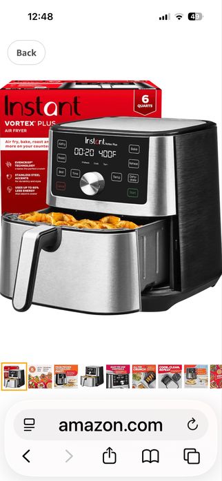 Instant vortex plus еър фрайер