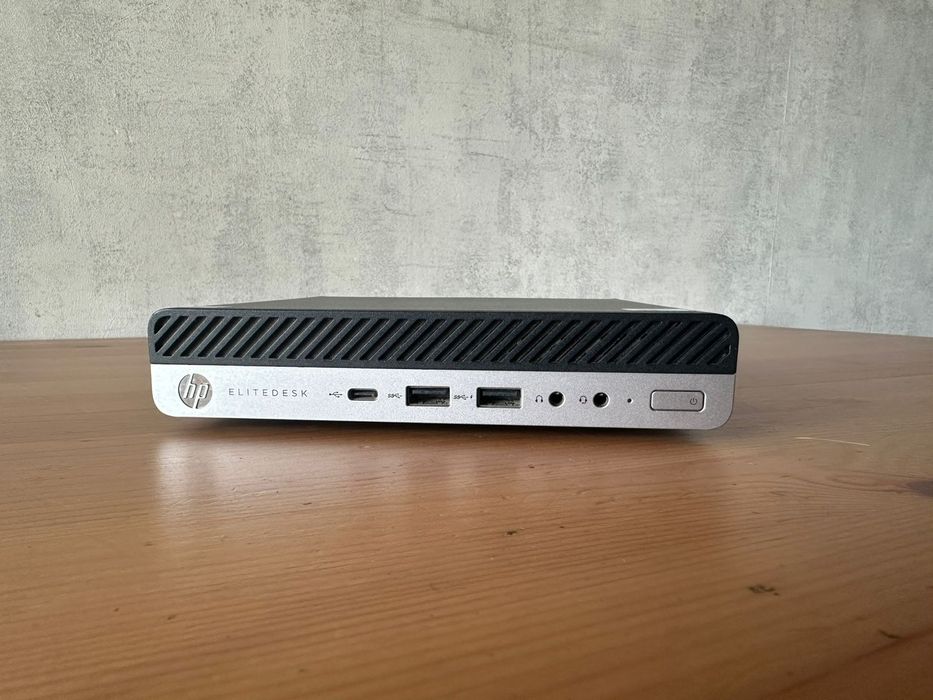 Неттоп мини пк HP EliteDesk 705 G4  Ryzen 5-2400GE