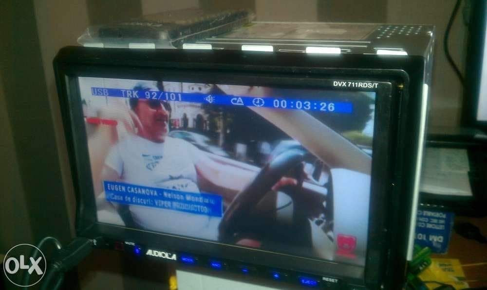 dvd auto 2din cu telecomanda,sina fixare,ramaornamentala,garantie3luni