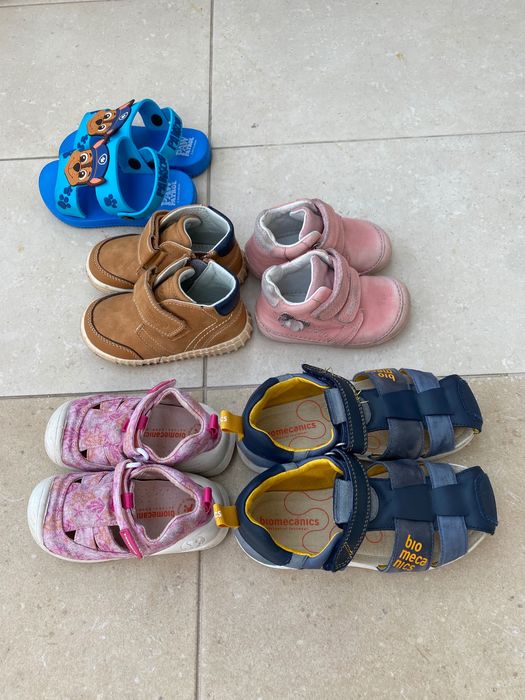 Детски обувки 21-25 Biomecanics DDStep Barefoot Боси обувки