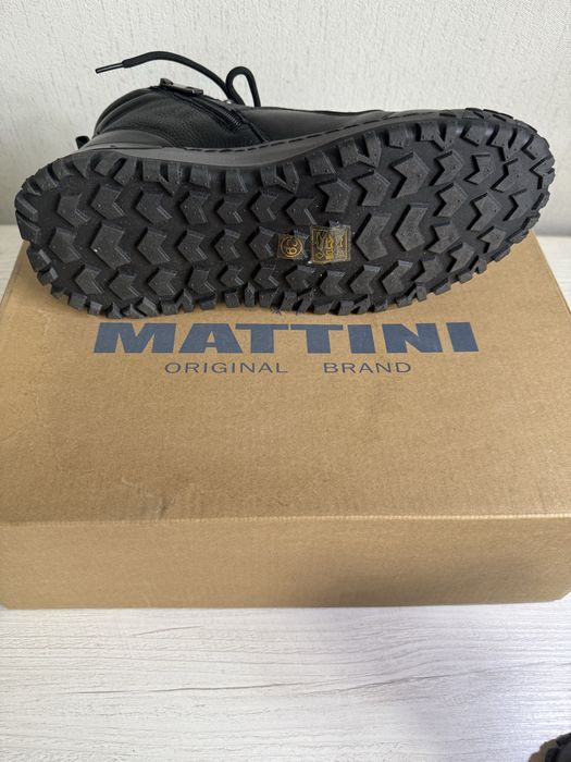 Ботинки кожа, шерсть бренд Mattini