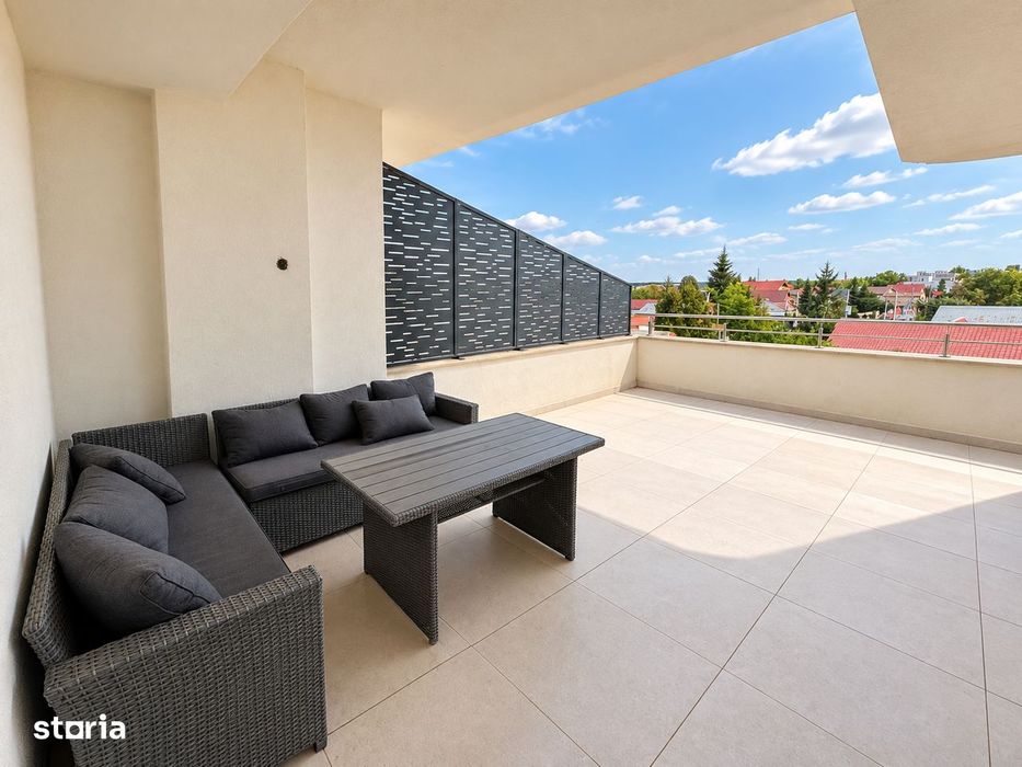 Apartament 3 camere | Tunari | 125 mp | Terasă mare | 750 €/lună