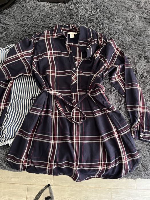 Рокля, 2 ризи  и 1 къси дънкови  панталони за бременни