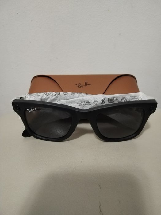 SCHIMB /VÂND Ochelari smart Ray-Ban Meta Wayfarer Smart Glasses – RW4006 | 1.400 lei