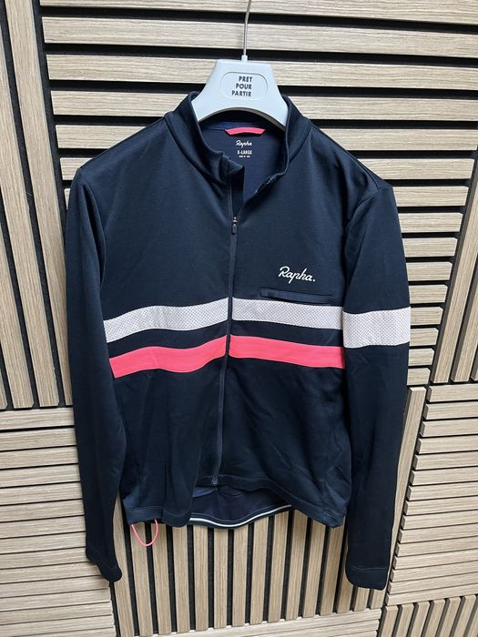 RAPHA Long Sleeve Brevet Jersey : Вело джърси размер Л / Оригинал