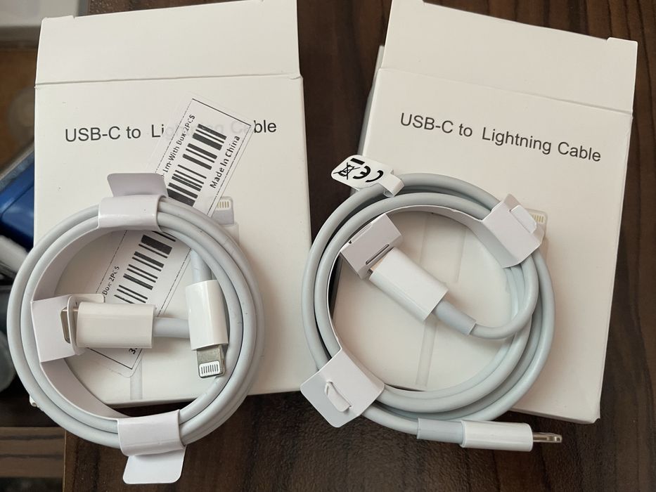 3 броя  usb- c към lightning