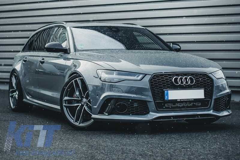 Bara Fata comp cu AUDI A6 4G RS6 Design Facelift (2015-2018) Cu Grile