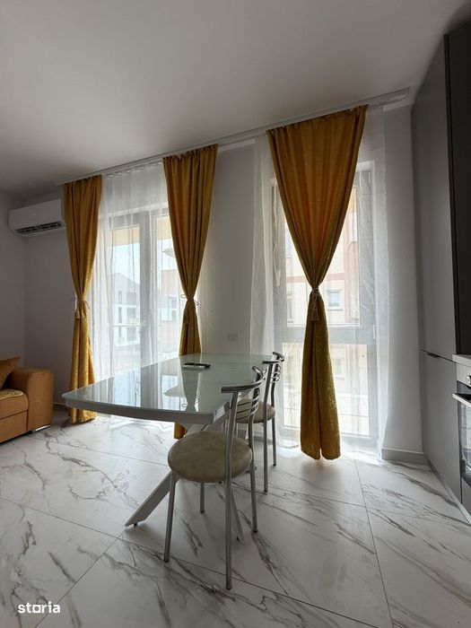Apartament cu 2 camere, decomandat, 48mp utili, mobilat - Giroc