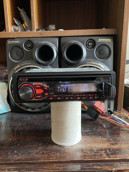 PIONEER deh-1800ub - 4X50W- USB AUX CD mp3 плеър за кола сд авто радио