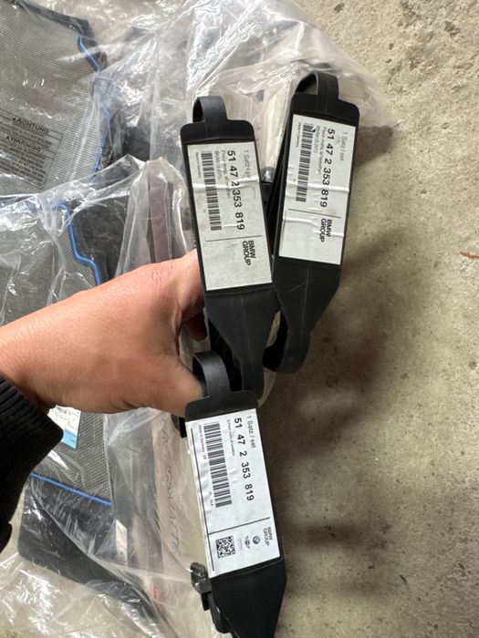 Всесезони Гумени стелки за BMW i3 I01