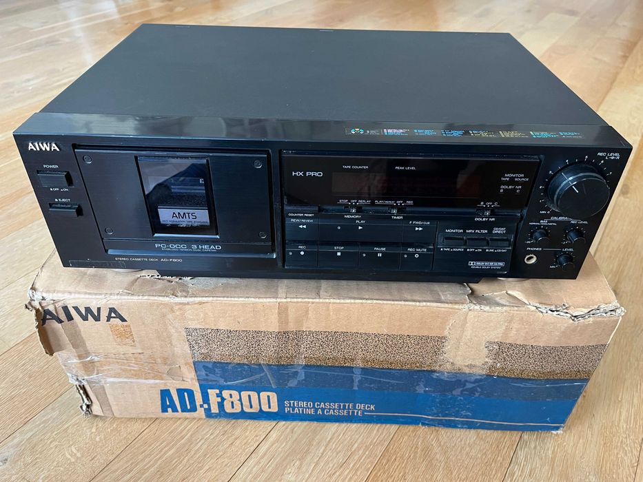 Касетен дек AIWA AD-F 800 - триглав