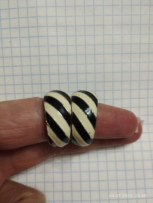 Серьги советские