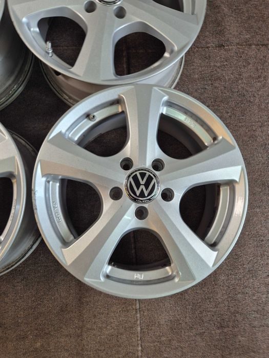 Jante Aliaj 5x112 16'' VW Golf Passat Touran Sharan Caddy T-Roc / Skoda Octavia Superb Karoq 7J ET 48 !